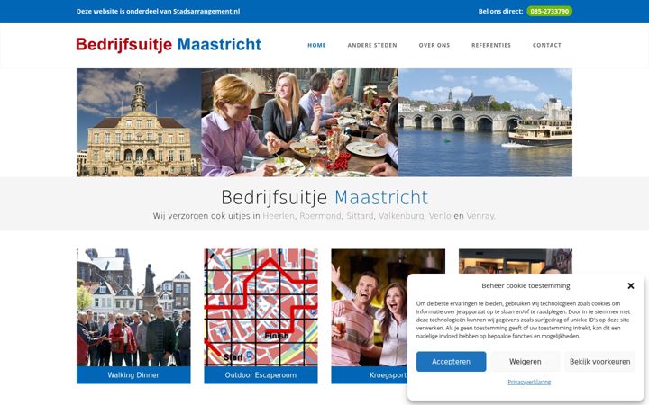 Ekrano kopija bedrijfsuitjemaastricht.nl