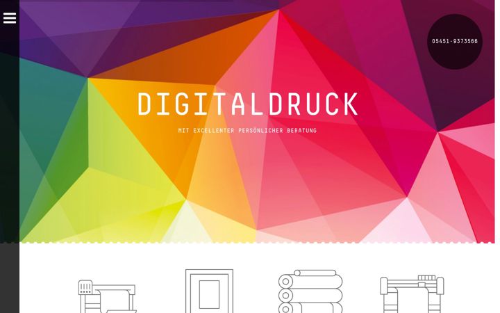 Screenshot of bedruckt-online.de