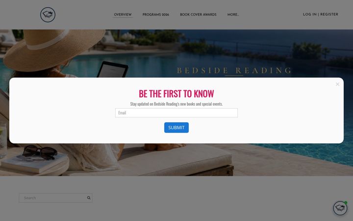 Screenshot of bedsidereading.com