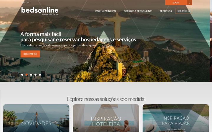 Screenshot of bedsonline.com.br