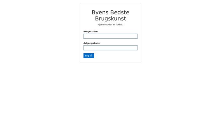 Screenshot of bedstebrugskunst.dk