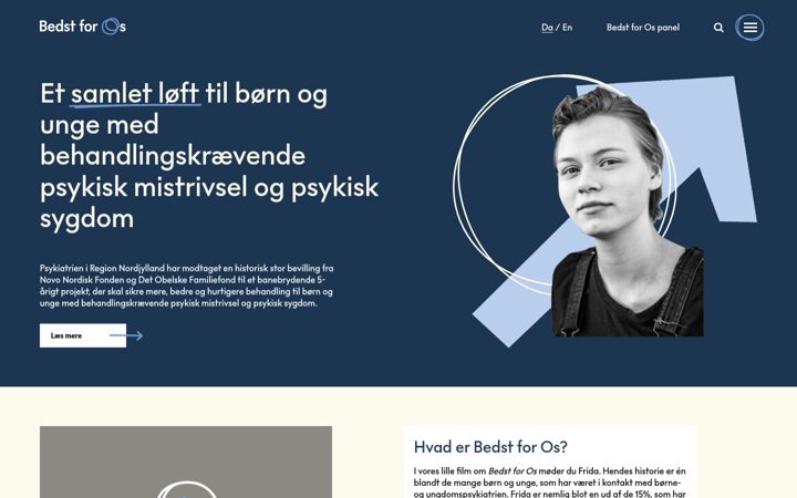 Screenshot of bedstforos.dk