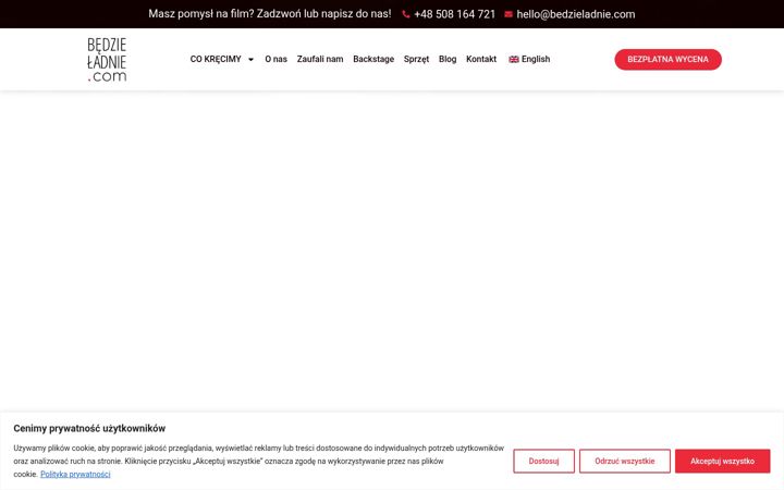 Screenshot of bedzieladnie.com