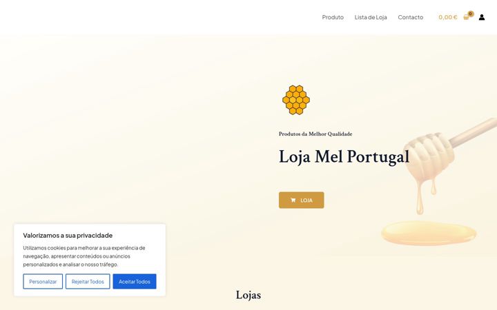 Screenshot of bee-land.pt