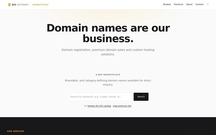 Képernyőkép: bee.co.uk
