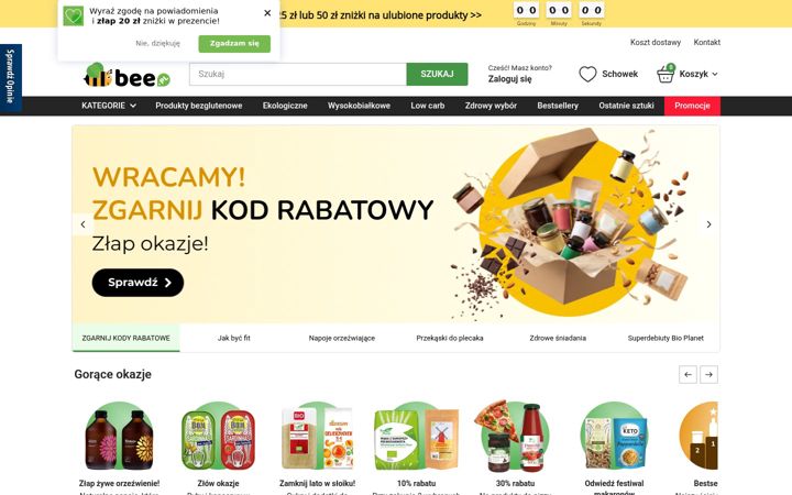 Screenshot of bee.pl