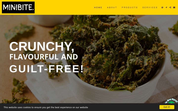 Screenshot of beeactivefoods.co.uk