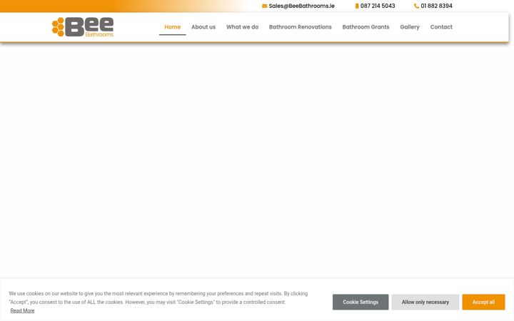 Screenshot του beebathrooms.ie