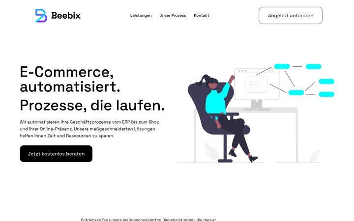 Screenshot of beebix.de