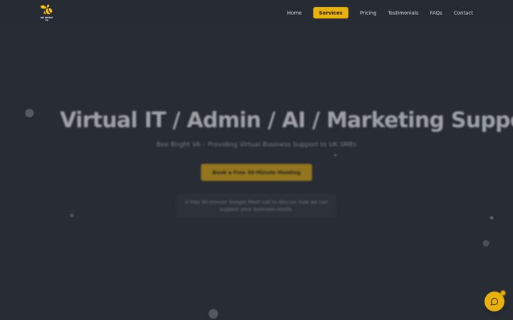 Screenshot of beebrightva.com