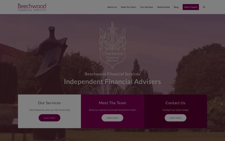 Screenshot of beechwoodfs.co.uk