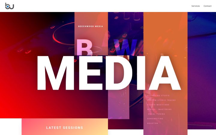 Screenshot of beechwoodmedia.com