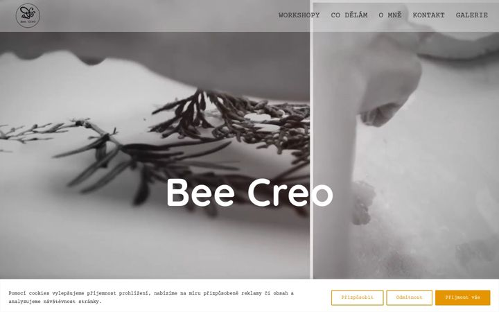 Screenshot of beecreo.cz