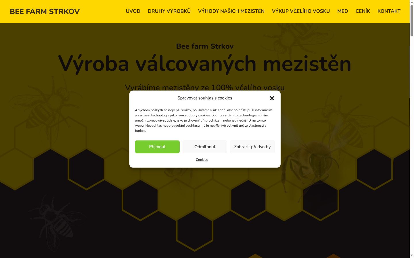 Sutikimo reklamjuostės, rodytos prieš bet kokią sąveiką, ekrano kopija