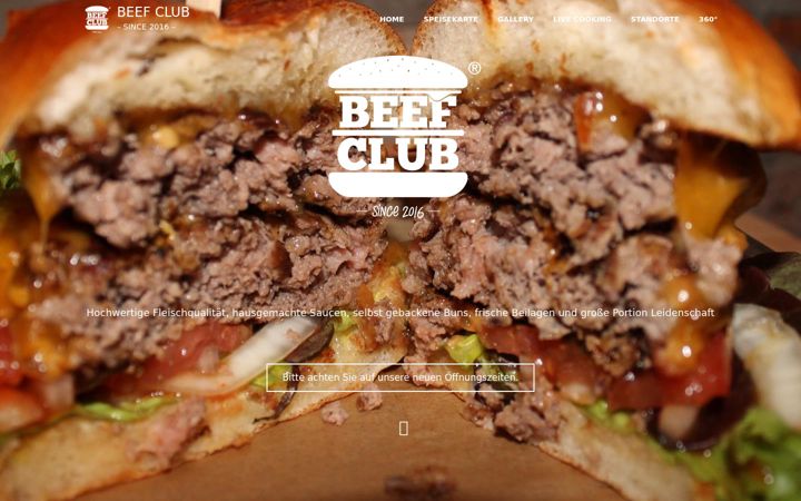 Screenshot of beefclub2016.de