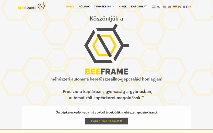 Screenshot του beeframe.eu