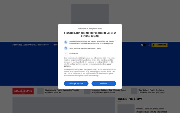 Screenshot of beefytools.com
