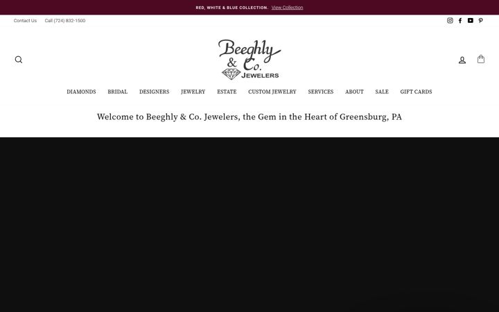 Screenshot of beeghlyandcompany.com
