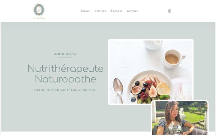 Screenshot of beehealthy64.fr