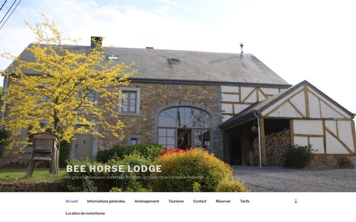 Screenshot of beehorse-lodge.be