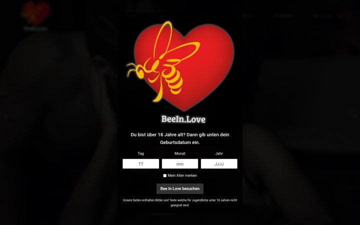 Screenshot of beein.love