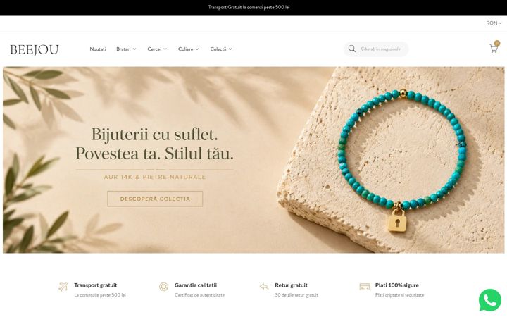 Screenshot of beejou.ro
