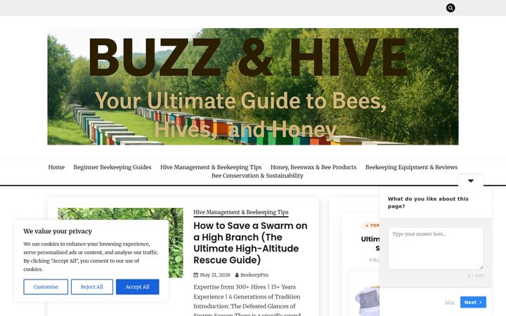 Screenshot of beekeeppro.com