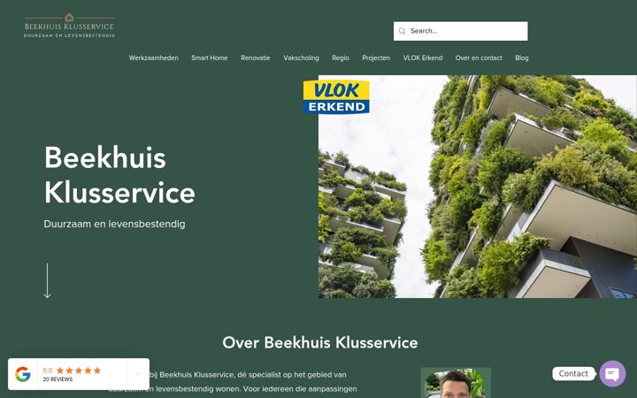 Képernyőkép: beekhuisklusservice.nl