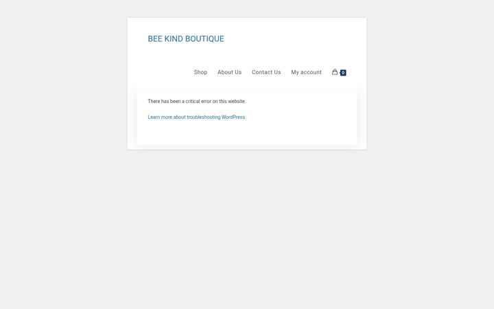 Screenshot of beekind-boutique.com