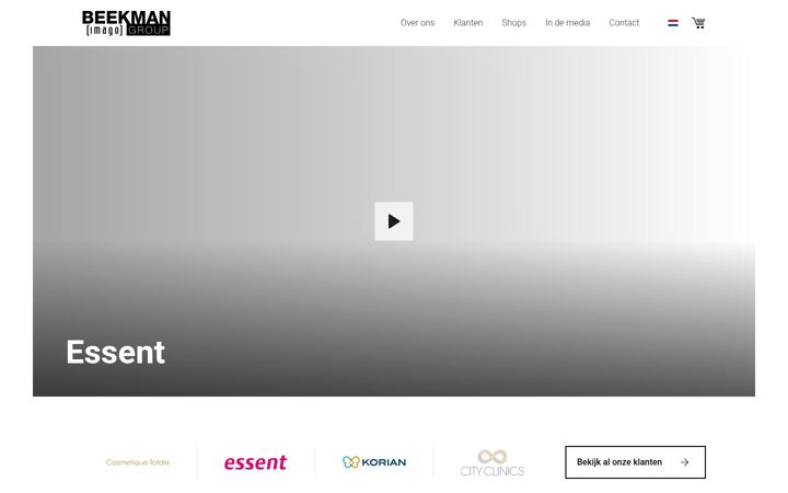 Screenshot of beekmangroup.nl