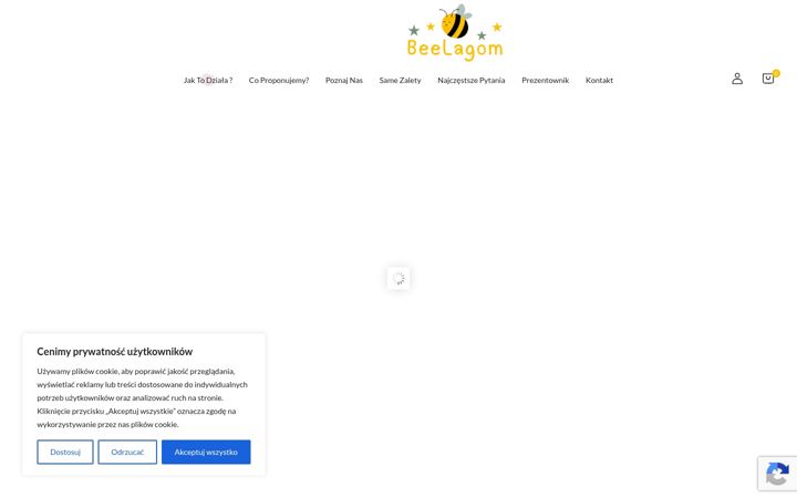 Snímek obrazovky beelagom.pl