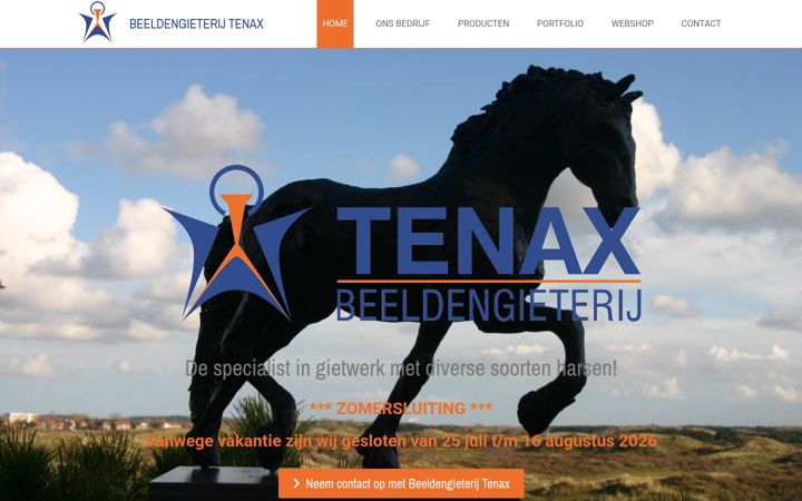 Képernyőkép: beeldengieterijtenax.nl