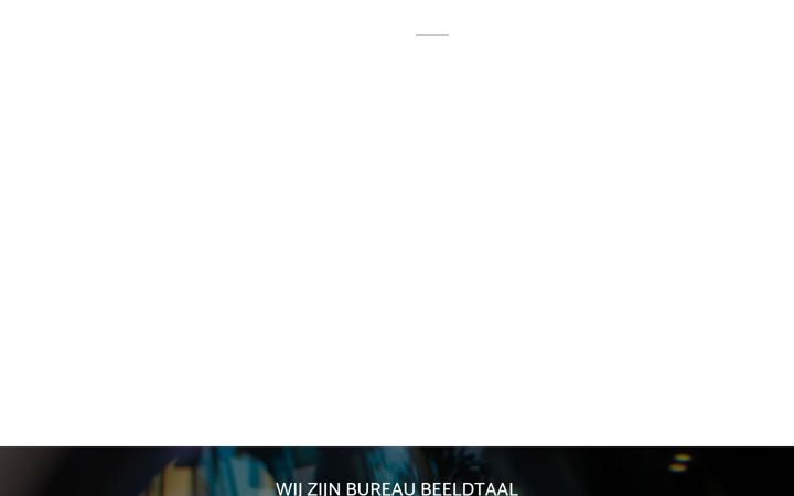 Screenshot stránky beeldtaal.nl