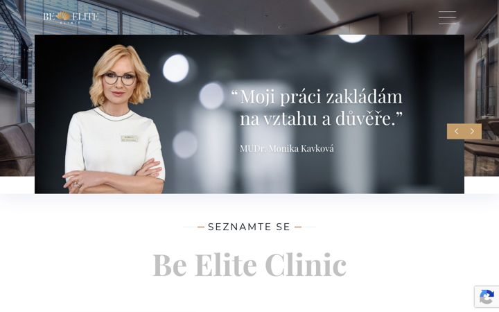 Screenshot of beeliteclinic.cz