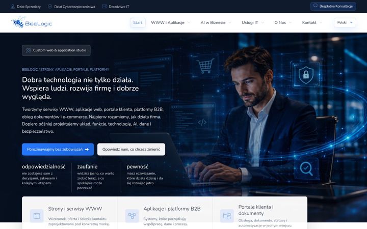 Screenshot of beelogic.pl