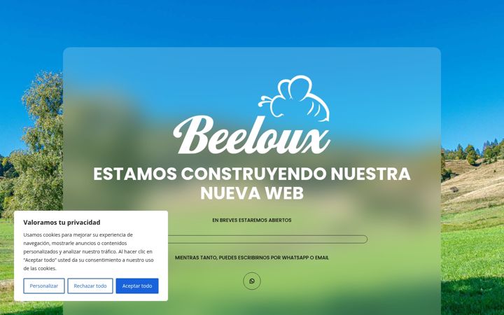 Screenshot of beeloux.com