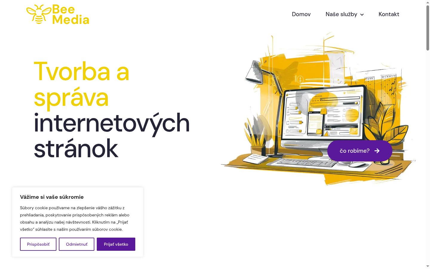 Screenshot tal-banner tal-kunsens muri qabel kwalunkwe interazzjoni