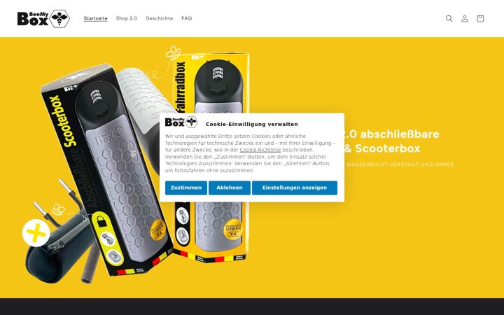 Screenshot of beemybox.de