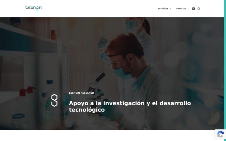 Screenshot of beengin.com