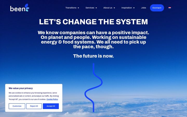 Screenshot of beenmc.com