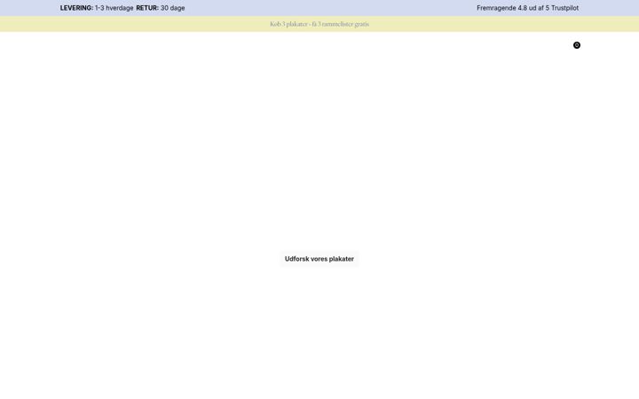 Screenshot of beenposter.dk