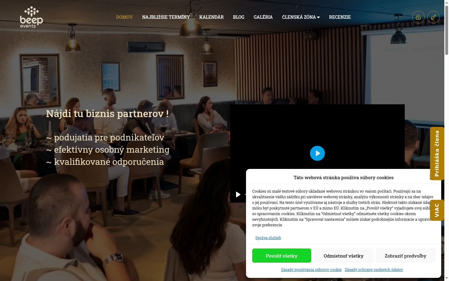 Zrzut ekranu banera zgody wyświetlanego przed jakąkolwiek interakcją
