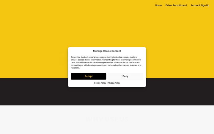 Screenshot di beepbeeptaxi.uk
