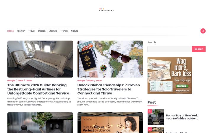 Screenshot of beepdreams.com