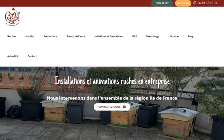 Screenshot ta' beeplanete.fr