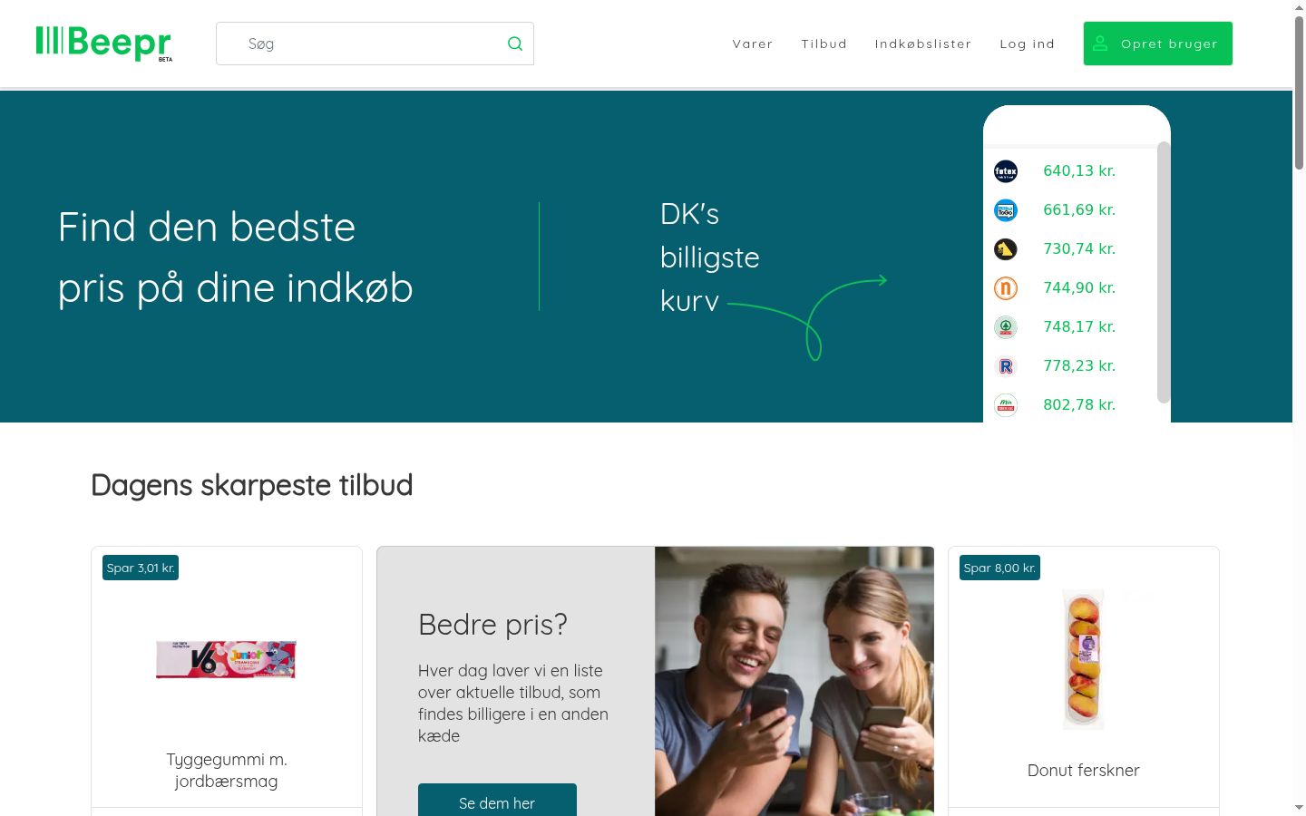 Screenshot des Einwilligungsbanners vor jeglicher Interaktion