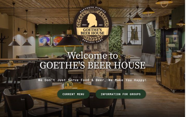 Screenshot van beer-house.cz