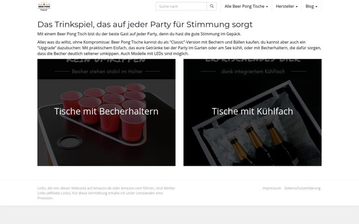 Screenshot of beer-pong-tisch.com