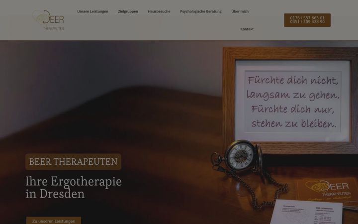Screenshot of beer-therapeuten.de