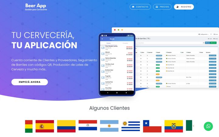 Screenshot of beerapp.com.ar